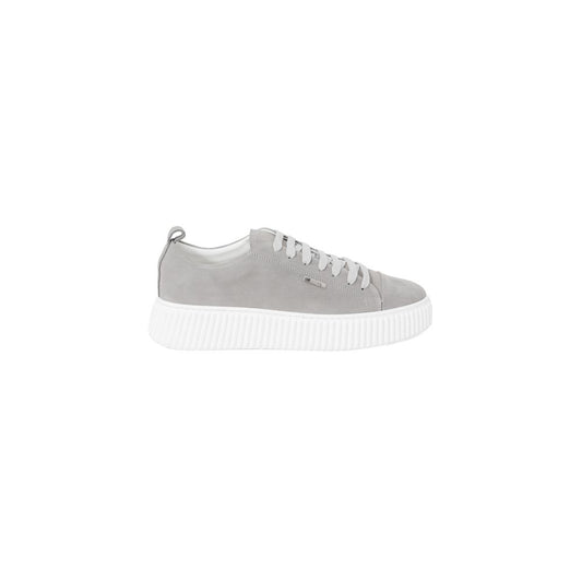 Antony Morato Gray Suede Sneaker