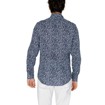 Antony Morato Blue Cotton Shirt