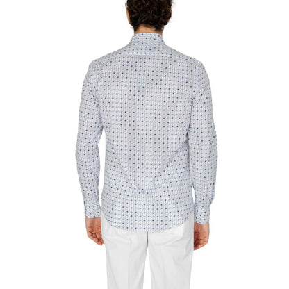 Antony Morato Blue Cotton Shirt