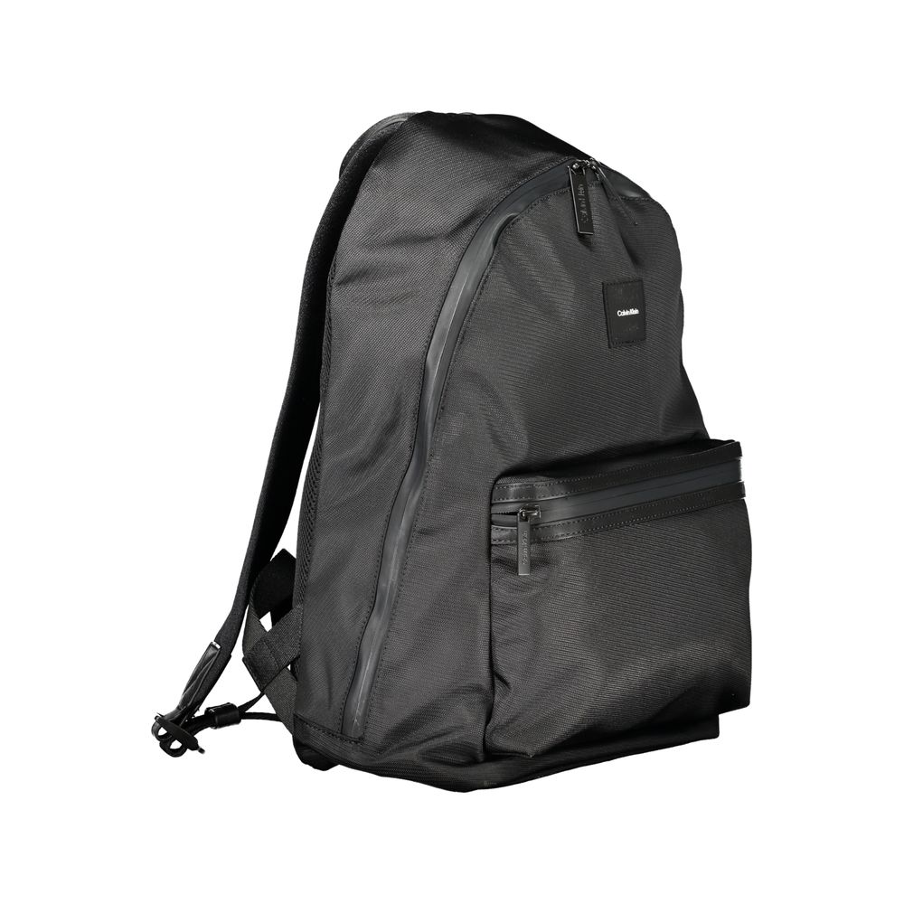 Calvin Klein Black Polyester Backpack