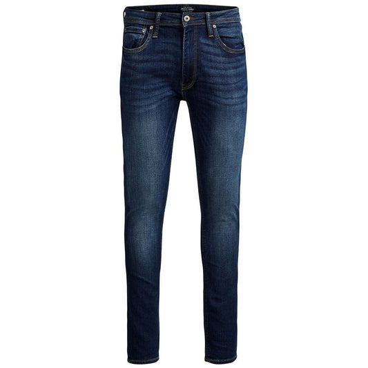 Jack Jones Blue Cotton Jeans & Pant