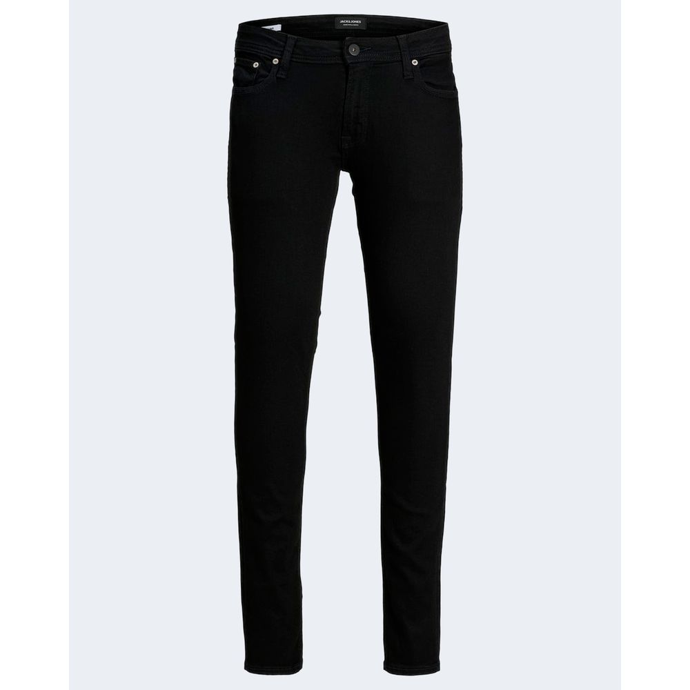 Jack Jones Black Cotton Jeans & Pant