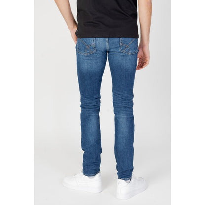 Gas Blue Cotton Jeans & Pant