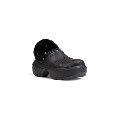 Crocs Black Synthetic Sandal