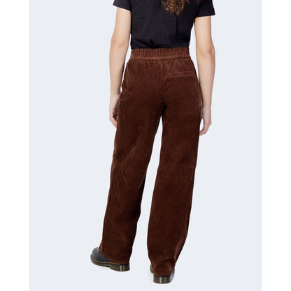 Only Brown Cotton Jeans & Pant