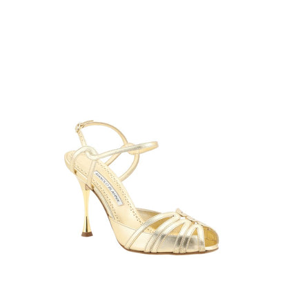 Manolo Blahnik Makanak Nappa Sandal