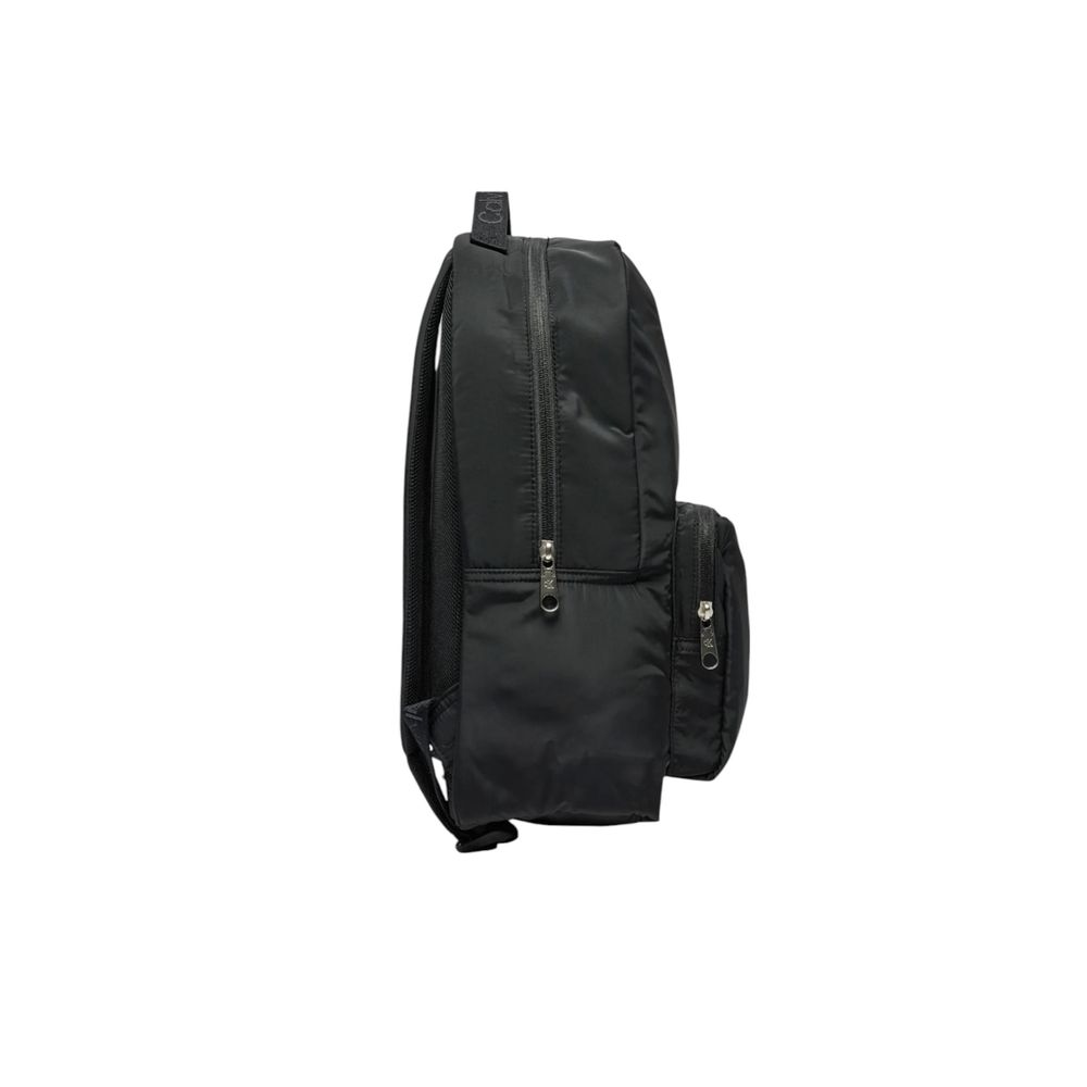 Calvin Klein Black Recycled Polyester Backpack