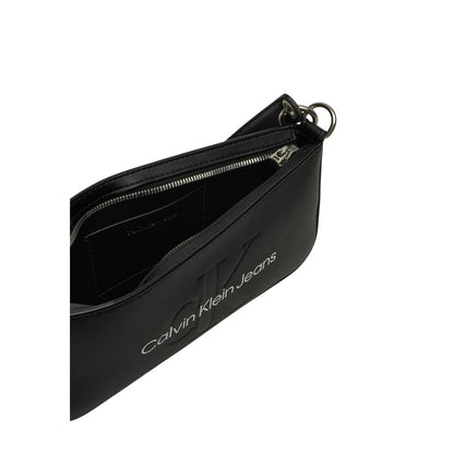 Calvin Klein Jeans Black Polyethylene Handbag