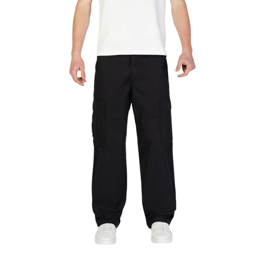 Jack Jones Black Cotton Jeans & Pant