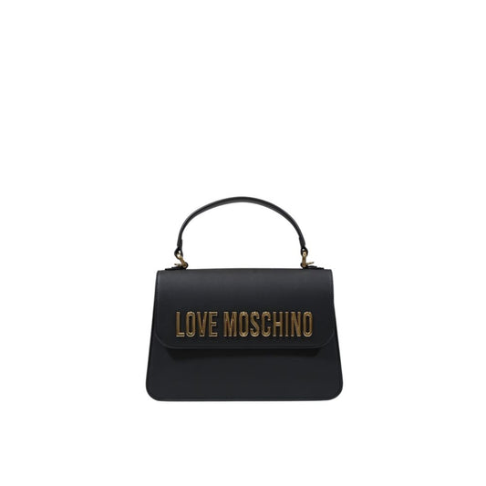 Love Moschino Bicolor Polyethylene Handbag