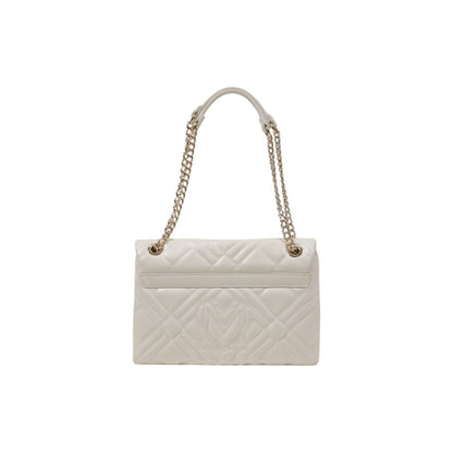 Love Moschino Beige Polyethylene Handbag