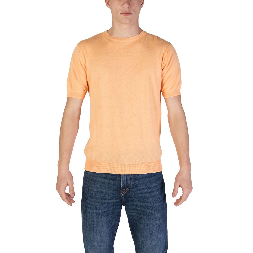 Hamaki-Ho Orange Cotton T-Shirt