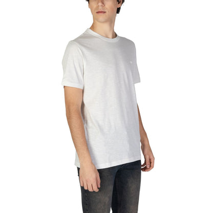 Hugo Boss White Cotton T-Shirt