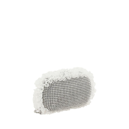 Self-Portrait The Crystal Lace Clutch Bag