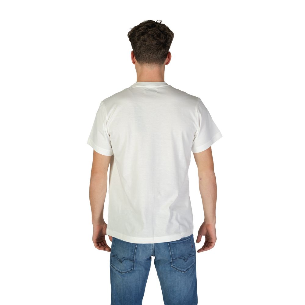 Replay White Cotton T-Shirt