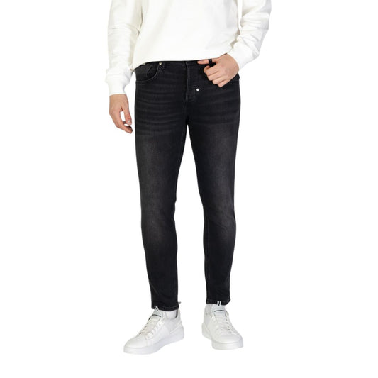 Antony Morato Black Cotton Jeans & Pant