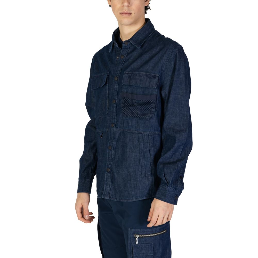 Antony Morato Blue Cotton Shirt