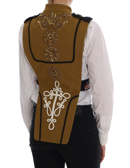 Veste gilet jaune Crystal Cross