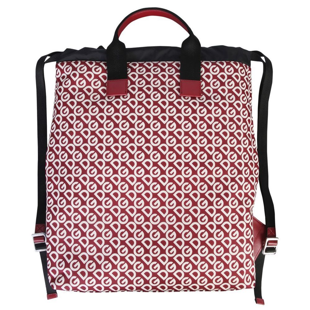 Red Polyamide Backpack