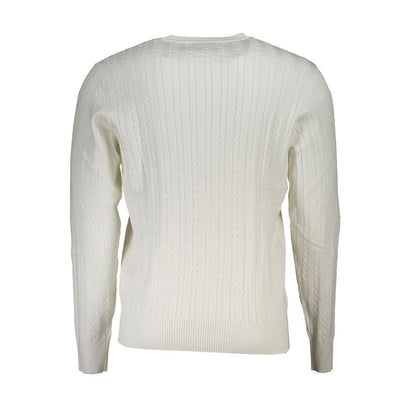 White Nylon Sweater